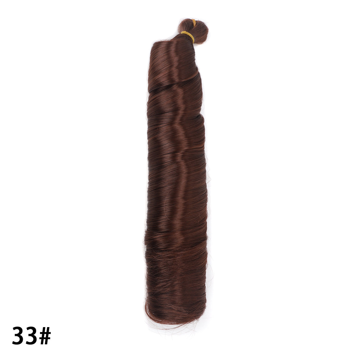 Crochet hair tubes curved wigs braids