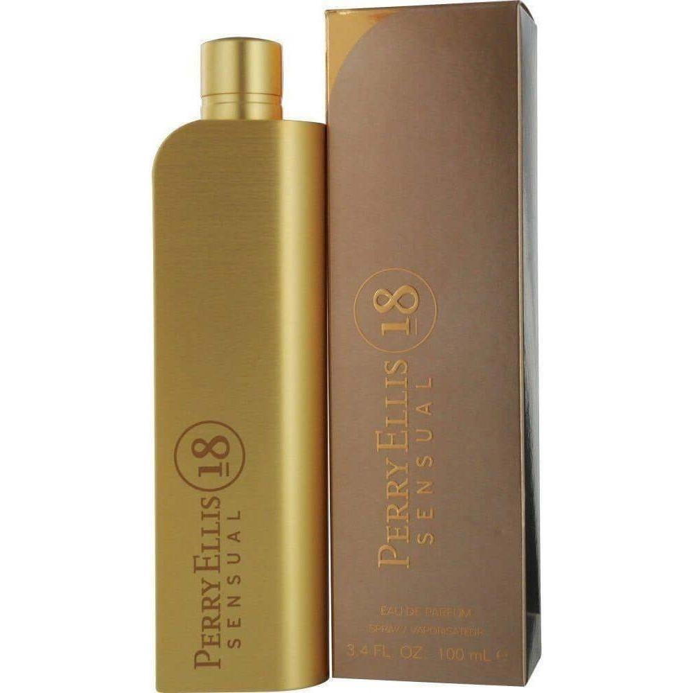 18 Sensual By Perry Ellis Eau De Parfum Spray for Women 3.4 oz