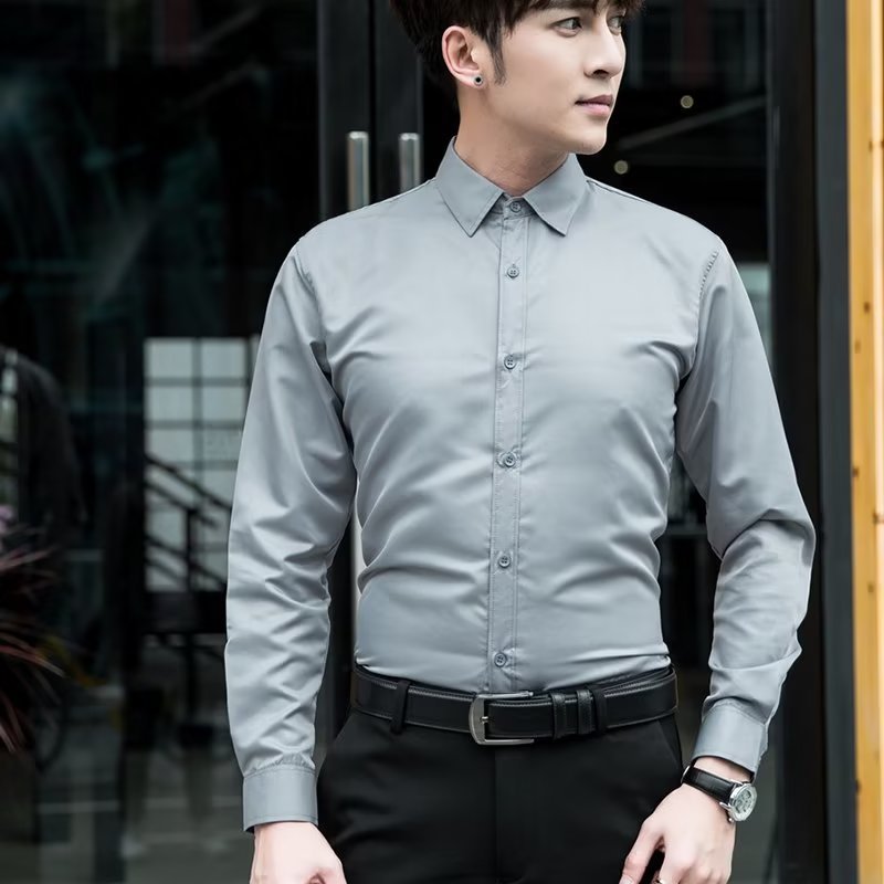 Mens Formal Long Sleeve Shirt
