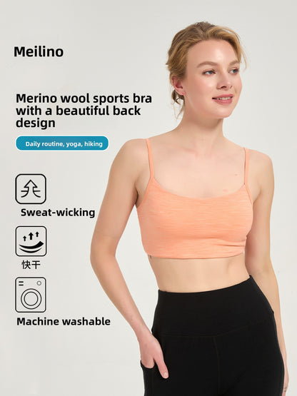 Merino Wool Sports Bra