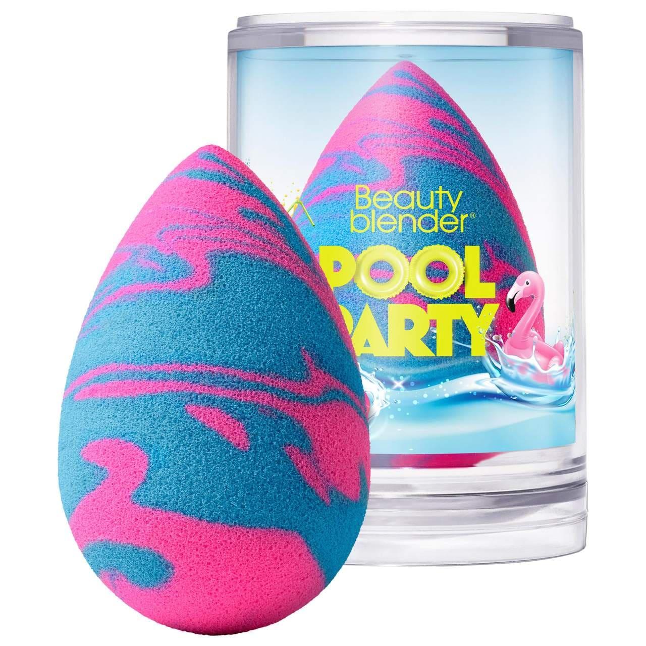 BEAUTYBLENDER POOL PARTY Makeup Sponge - Super-Soft, Latex-Free, Cruelty-Free &amp; Gluten-Free Beauty Tool for Flawless Makeup Application