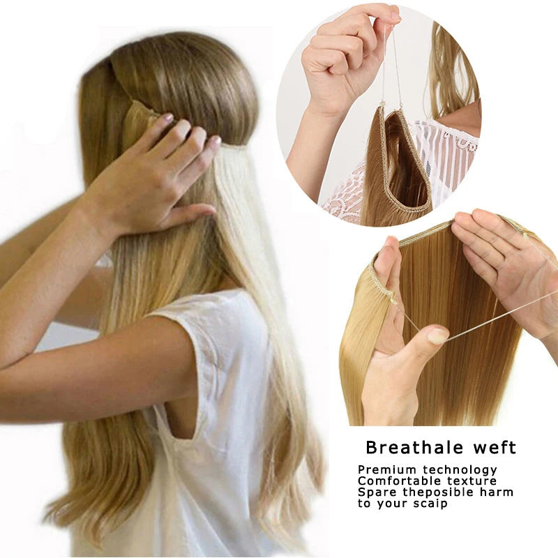 Hair strands, wigs, high-temperature silk curls