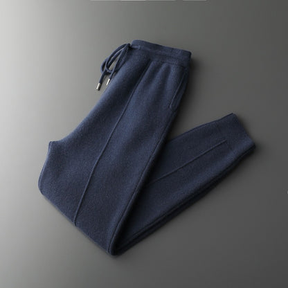 Mens Wool Blend Two-Piece Casual Suit