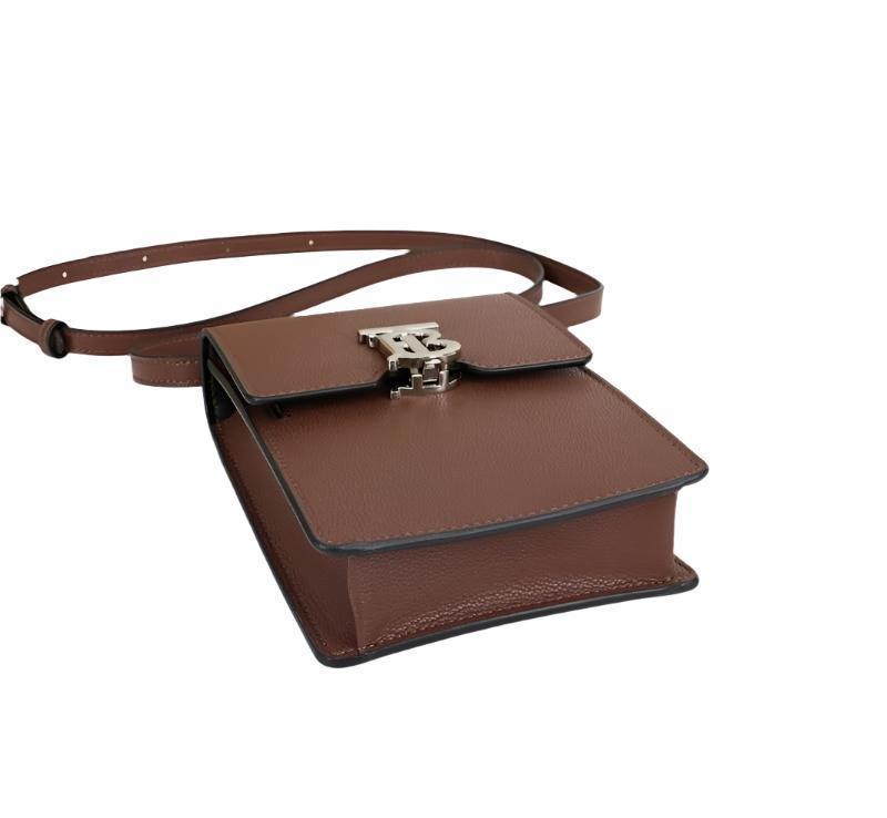 BURBERRY Valencia Tb Leather Crossbody Pouch