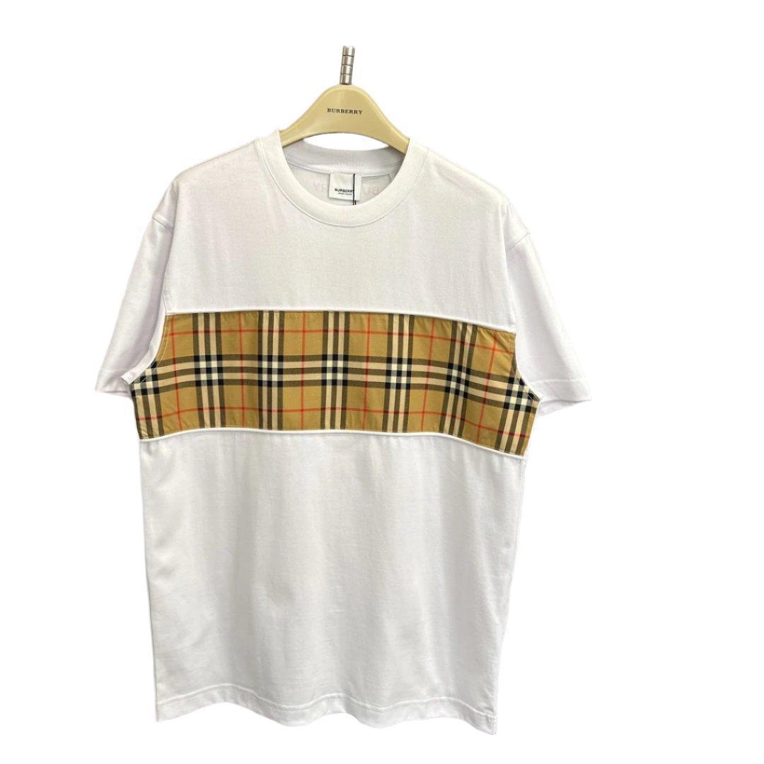 Burberry T-Shirt Without Collar &