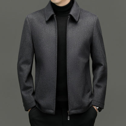 Mens Wool Blend Jacket