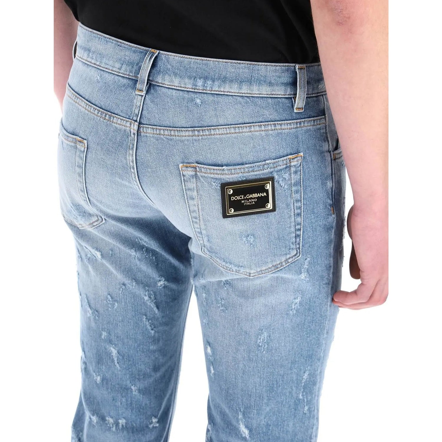 Dolce &amp; Gabbana Cotton Denim Jeans