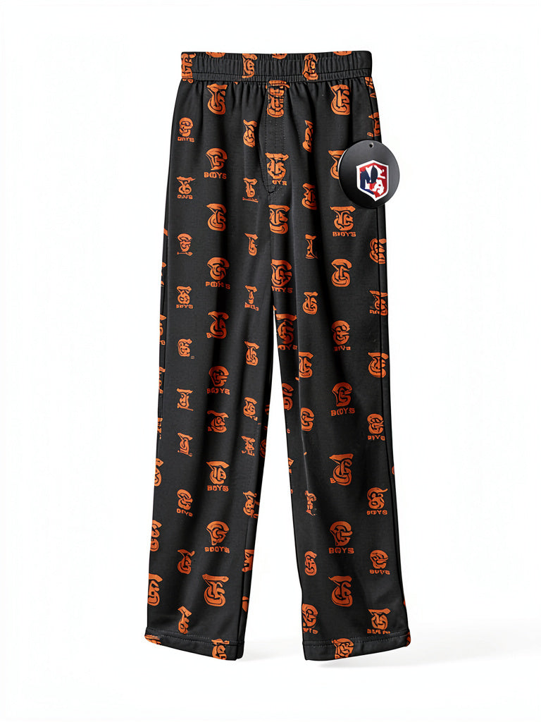 MLB Boys San Francisco Giants Printed Pant, Black, Small 2T
