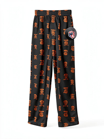 MLB Boys San Francisco Giants Printed Pant, Black, Small 2T