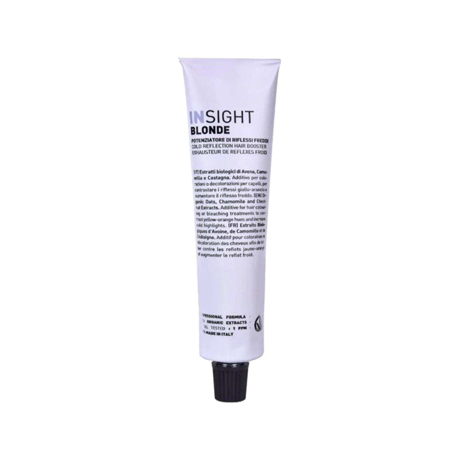 Insight Blonde Cold Reflections Hair Booster - 60ml, Enhances Blonde Hair Color &amp; Reflections