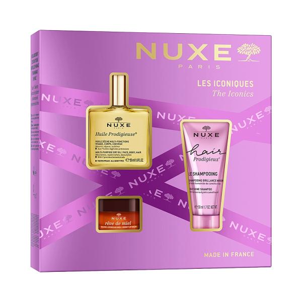 Nuxe Iconics Gift Set with Huile Prodigieuse &amp; Reve de Miel