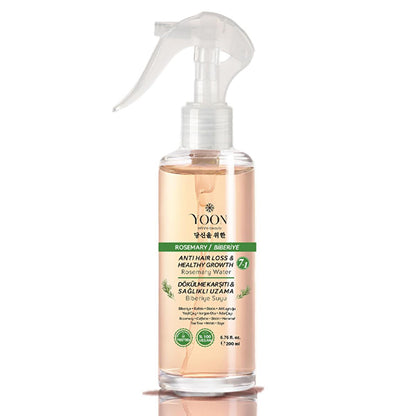 Yoon Hair Care Serum with Rosemary Extract - Anti-Hair Loss, Promotes Hair Growth &amp; Healthier Scalp