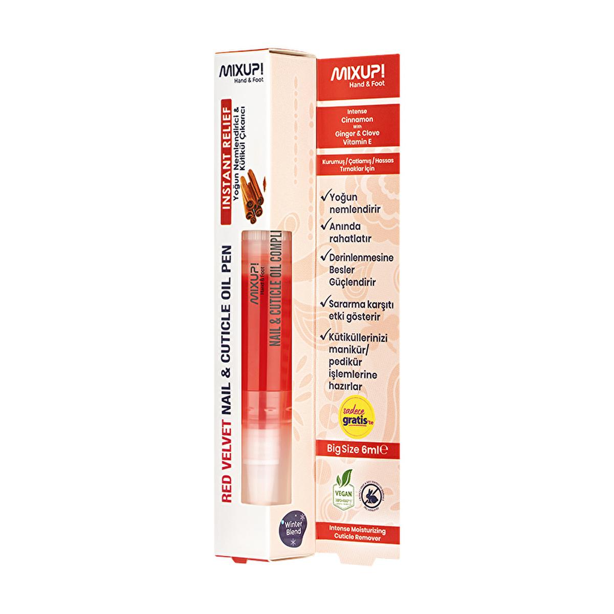 Mixup. Nail and Cuticle Care Oil - Intensive Moisturizing &amp; Strengthening for Dry Nails &amp; Cuticles