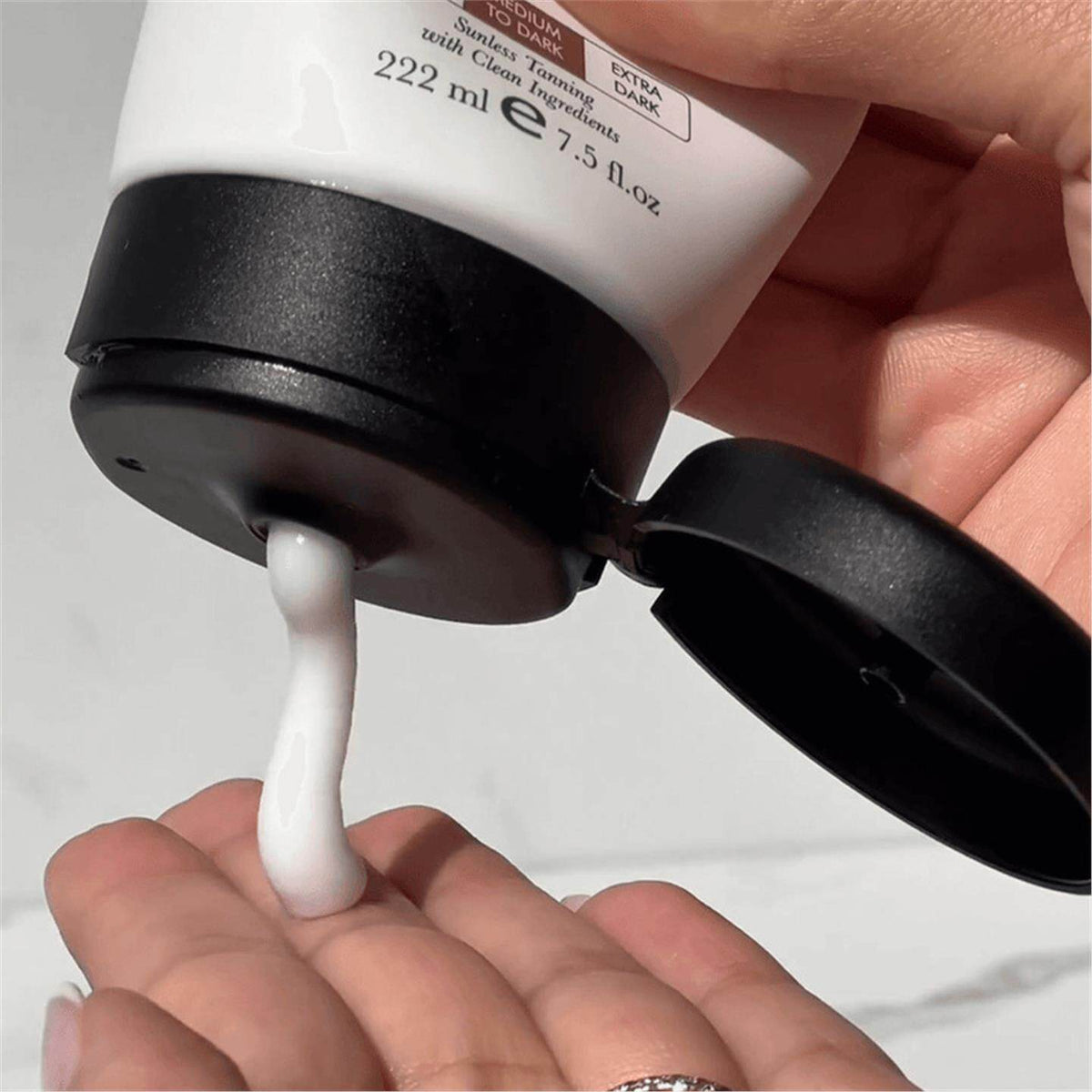 Tanning body lotion