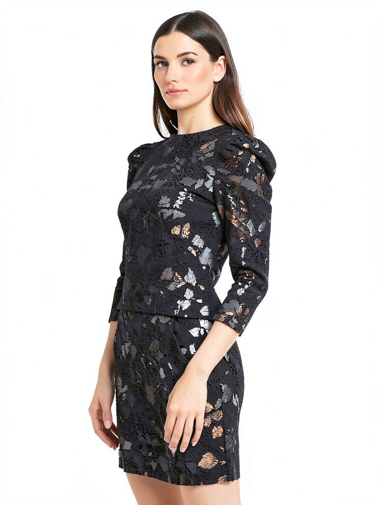 Michael Michael Kors Animal-Print Dress, Size Small