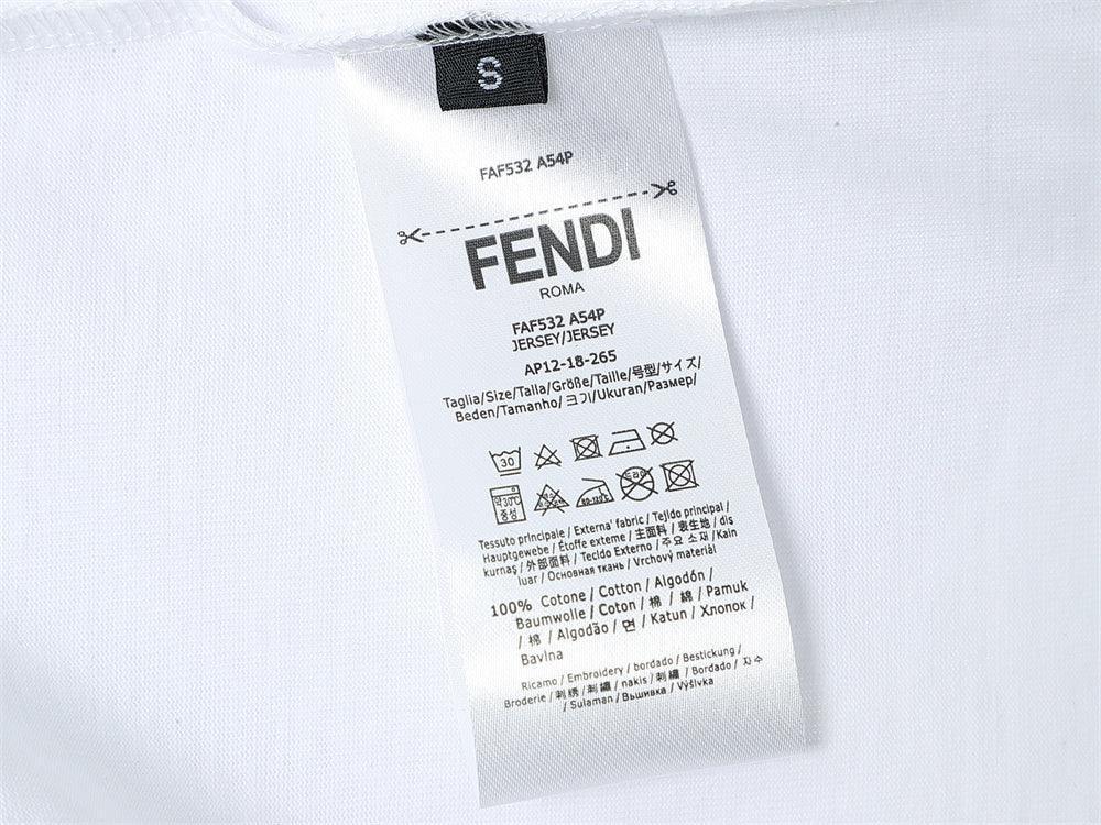 Fendi T-Shirt without Collar &