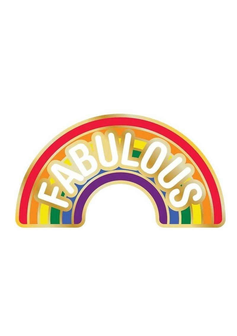 Fabulous Rainbow Enamel Pin