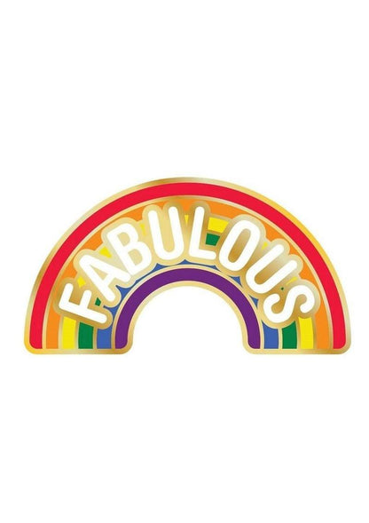 Fabulous Rainbow Enamel Pin