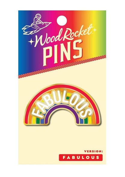 Fabulous Rainbow Enamel Pin