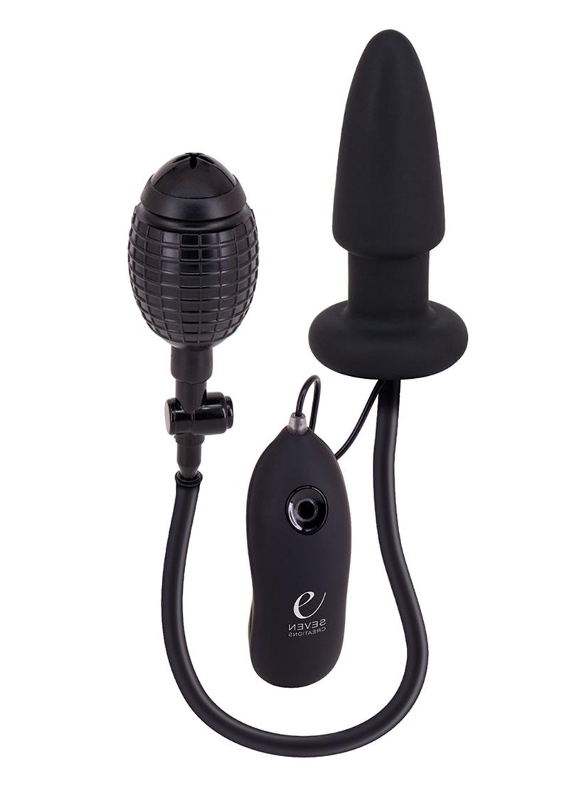 Fanny Hill’s Silicone Inflatable And Vibrating Butt Plug