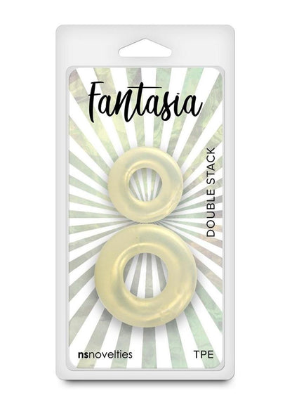 Fantasia Double Stack Cock TPE Rings Set for Enhanced Performance