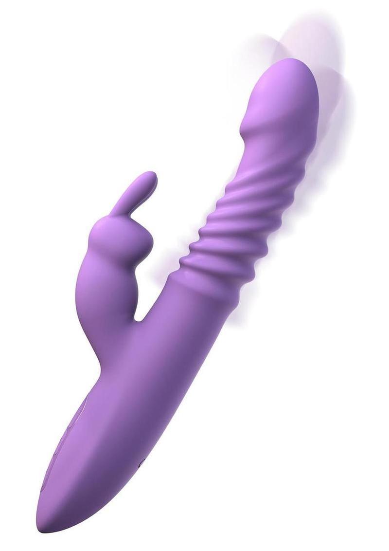 Fantasy For Her Thrusting Silicone Rabbit Rechargeable Vibrator