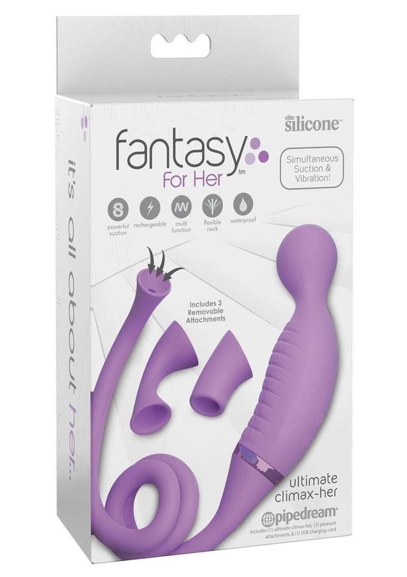 Fantasy For Her Ultimate Climax-Her Silicone Vibrator