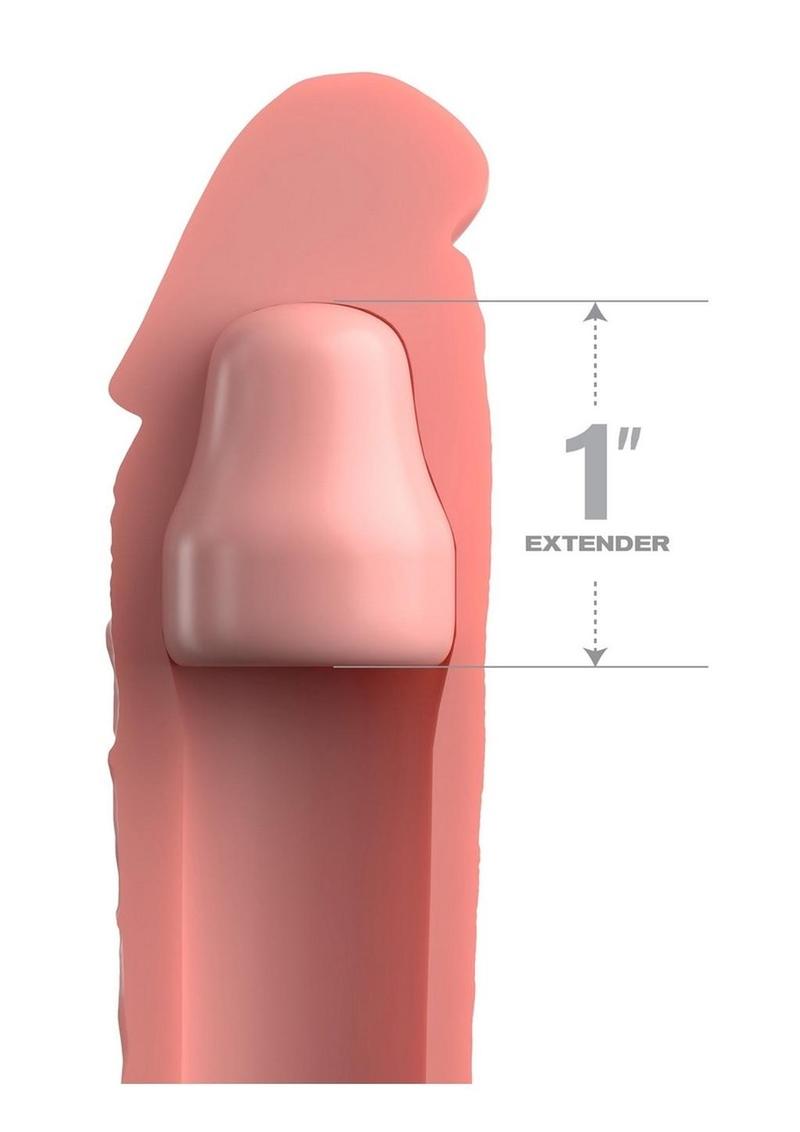 Fantasy X-Tensions Elite 1 Inch Silicone Penis Sleeve Extension