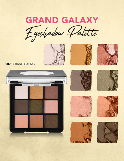 Flormar 9-Color Eyeshadow Palette Matte &amp; Shimmer 9g
