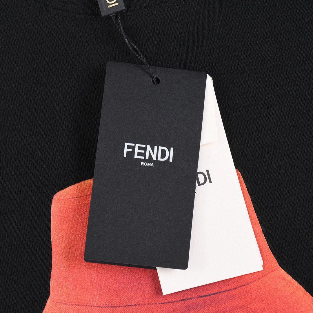 Fendi T-Shirt without Collar &