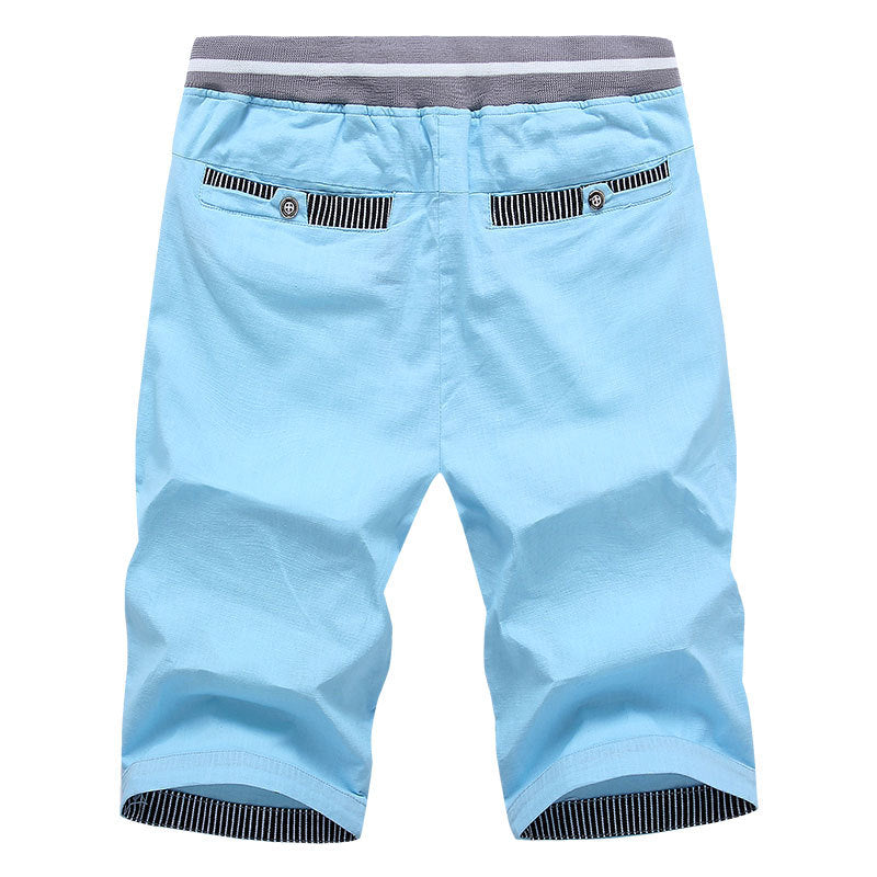 Mens Printed Quick-Dry Beach Shorts