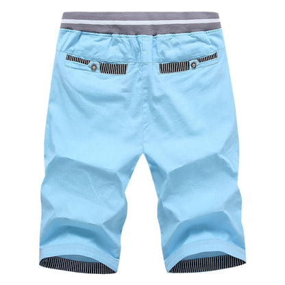 Mens Printed Quick-Dry Beach Shorts