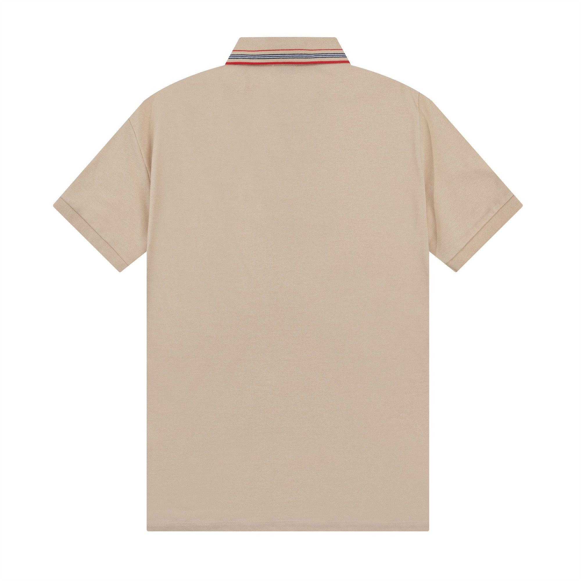 Burberry Beige T-Shirt With Collar