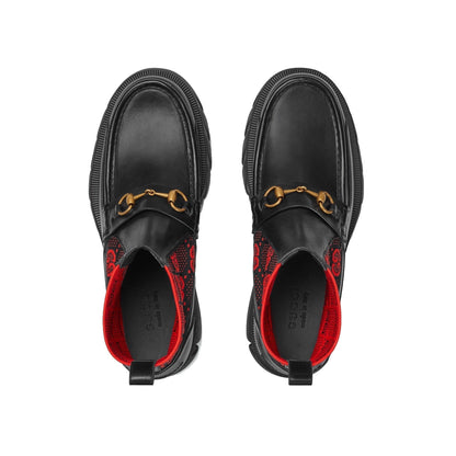 Gucci Gg Leather Boots