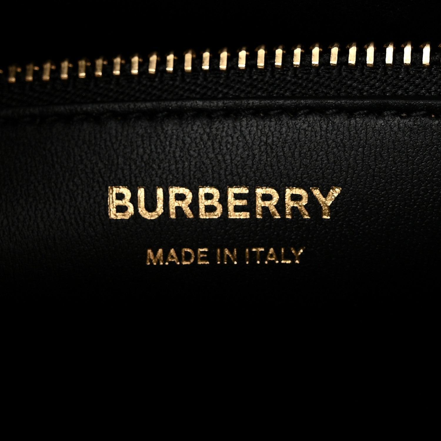 Burberry  Crocodile Embossed Calfskin Mini Frances Tote