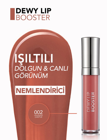 Flormar Dewy Lip Booster Plumping Lip Gloss 4.5ml