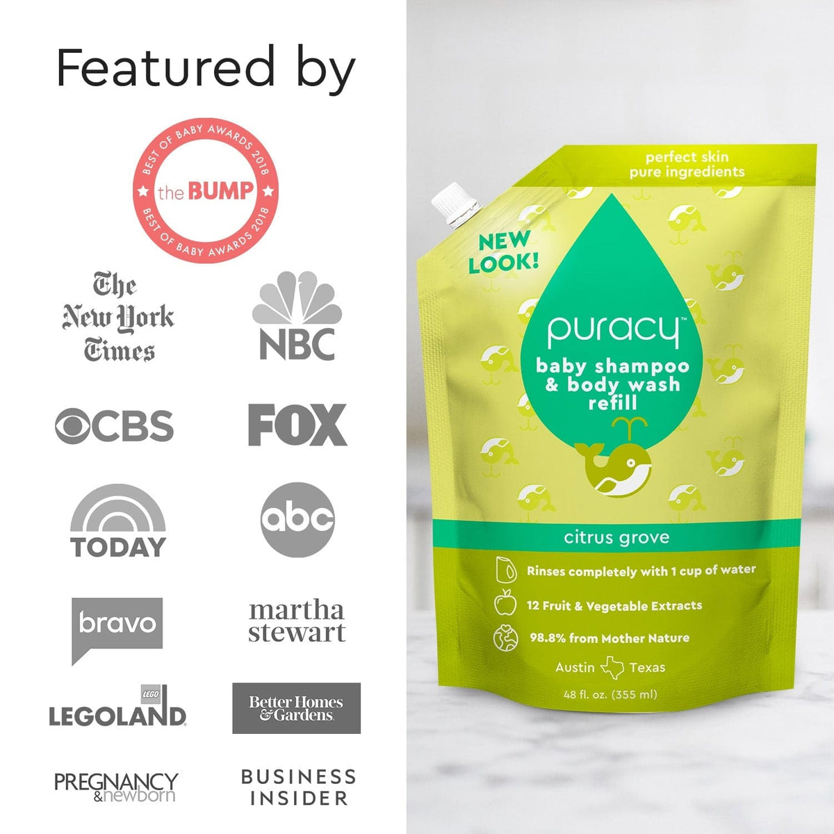 Baby Shampoo &amp; Body Wash (Tear-Free)