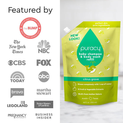 Baby Shampoo &amp; Body Wash (Tear-Free)