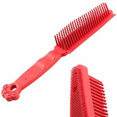 Ferplast Gro 5941 Dual-Sided Silicone Dog Shedding Comb 27cm