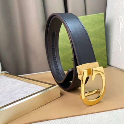 GUCCI Embellished coated-canvas and leather belt &
