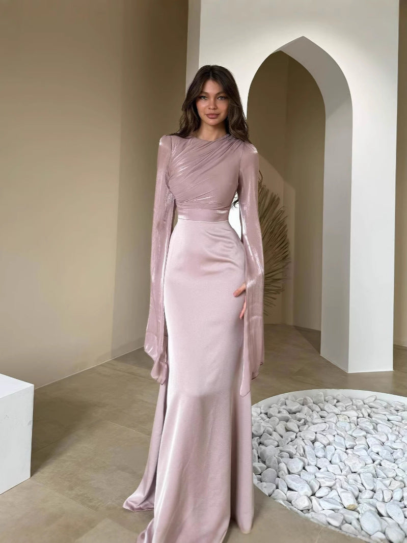 Womens Bat Sleeve Dress