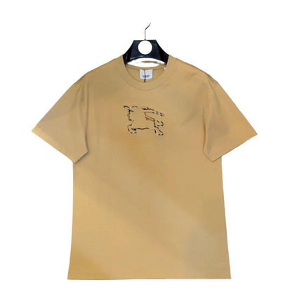 Burberry T-Shirt Without Collar &
