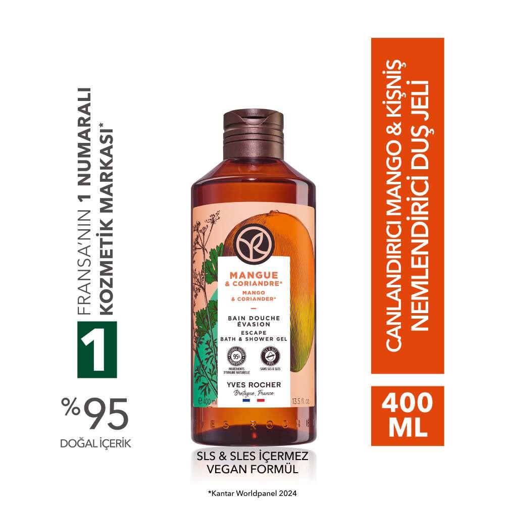 Mango &amp; Coriander Moisturizing Shower Gel for Refreshing Skin