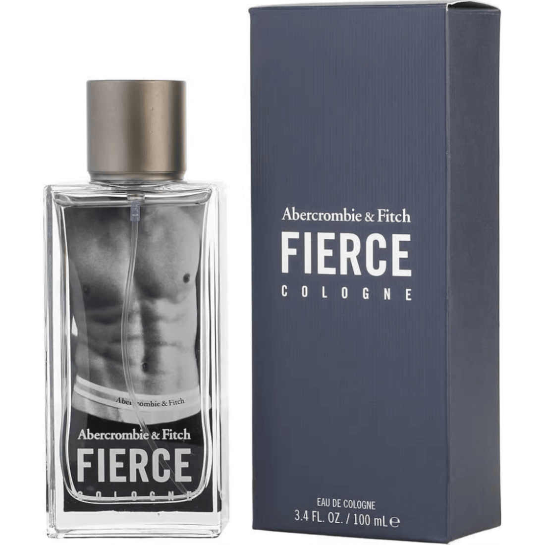 Abercrombie &amp; Fitch Fierce Cologne for Men EDC 3.4 oz