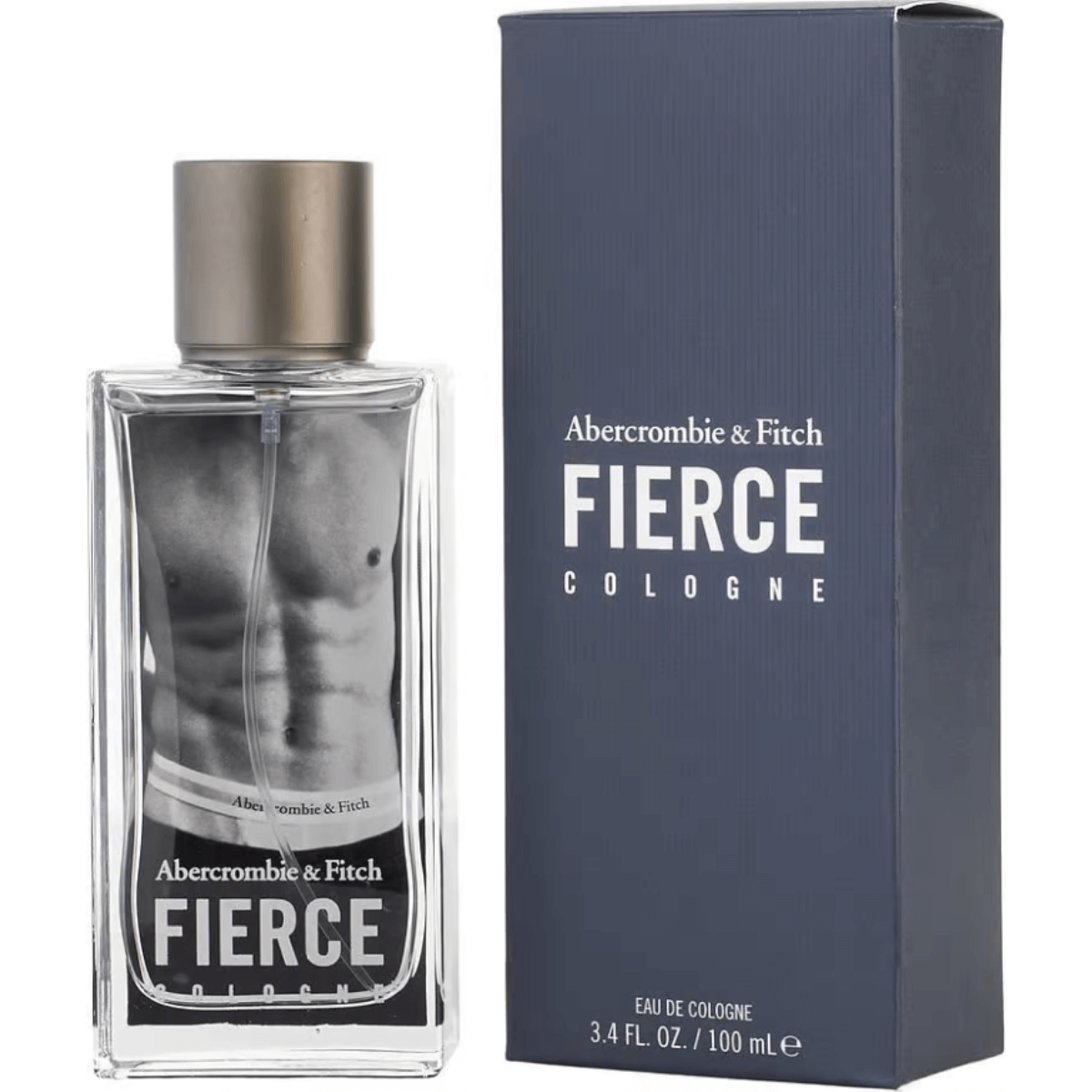 Abercrombie &amp; Fitch Fierce Cologne for Men EDC 3.4 oz