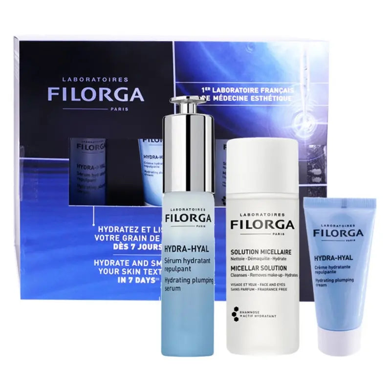 Filorga Hydrating &amp; Smoothing Skincare Set (3 Products)