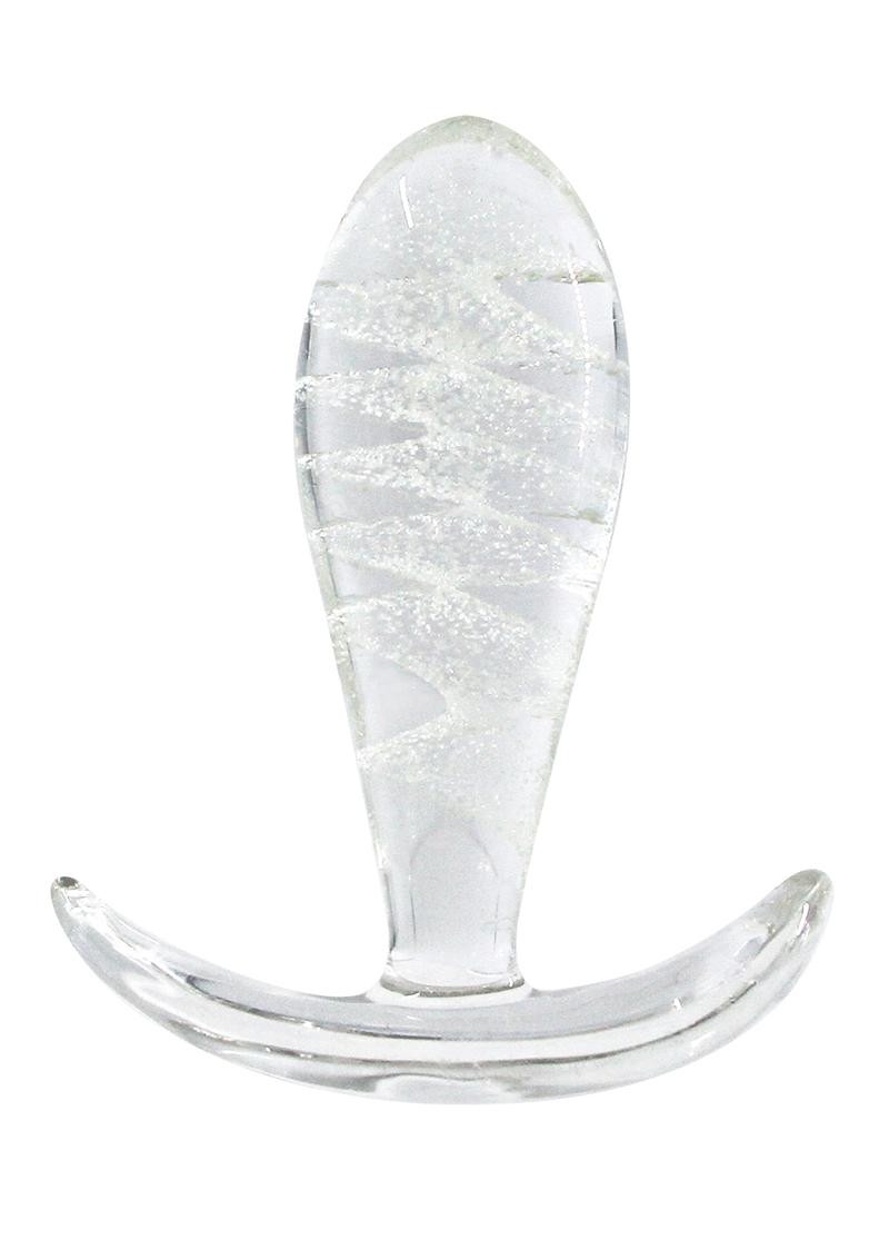 Firefly Ace Glass Plug Glow in the Dark Butt Plug
