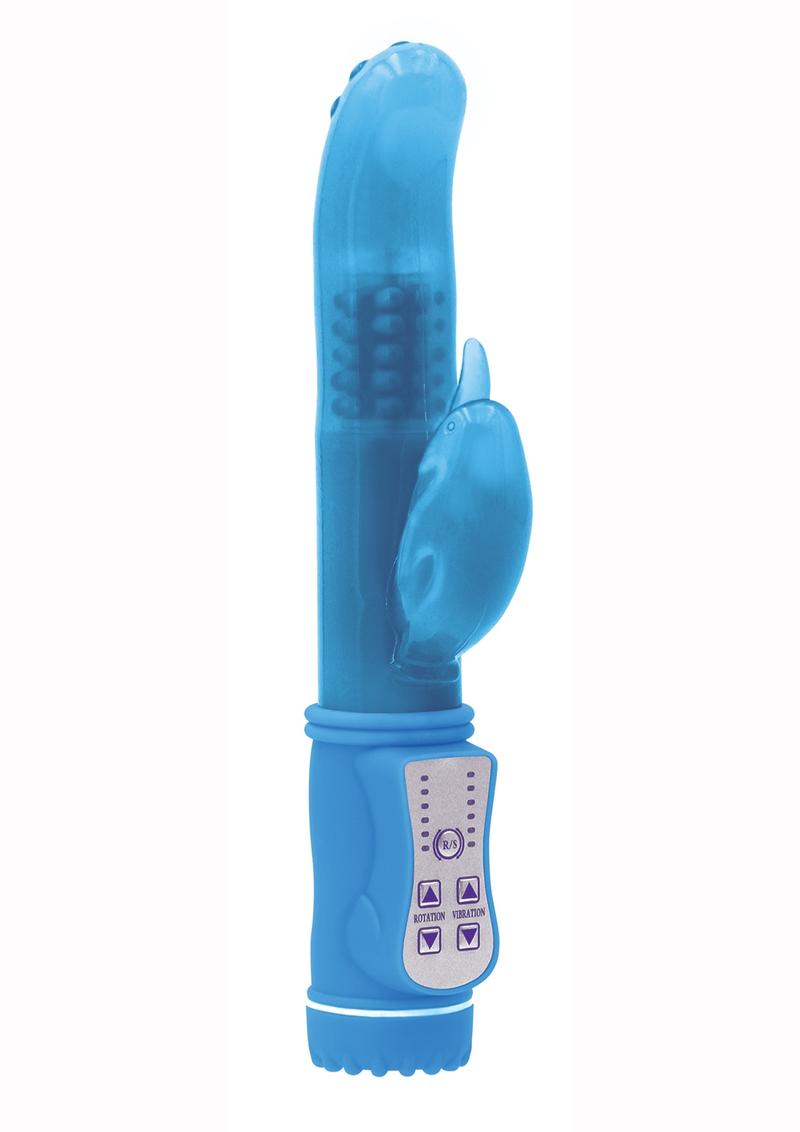 Firefly Jessica Glow In The Dark Thrusting &amp; Rotating Rabbit Vibrator