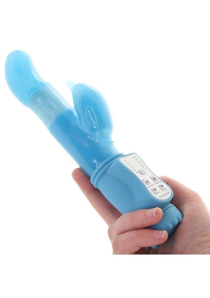 Firefly Jessica Glow In The Dark Thrusting &amp; Rotating Rabbit Vibrator