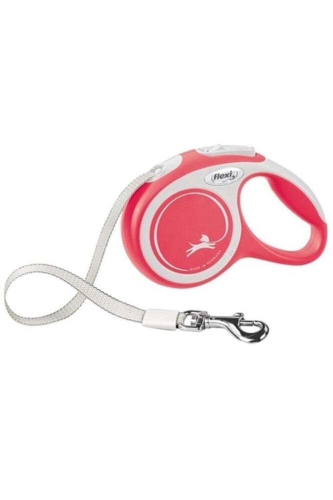 Flexi New Comfort XS Retractable Tape Leash Red 3m